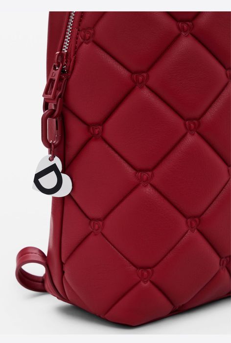 Desigual кожена  раница