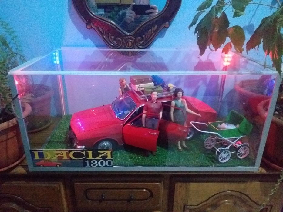 Macheta dacia 1300 la scara 1:8