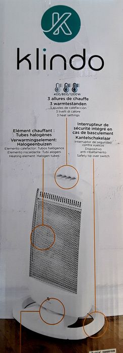 Radiator electric halogen 1200 W KLINDO NOU - 120 Lei