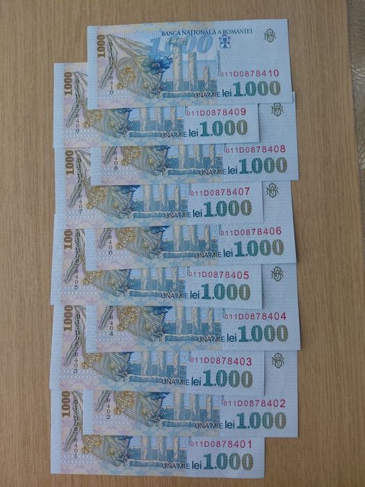 Bancnote românești la fișic