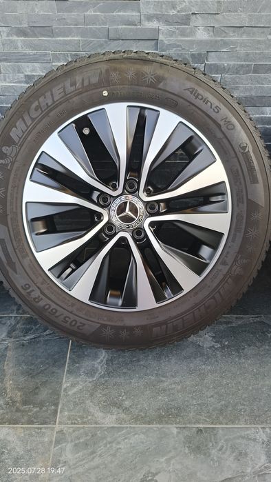 Jante *Noi originale bicolor "16 Mercedes  A,B,C Klasse, Michelin Alpi