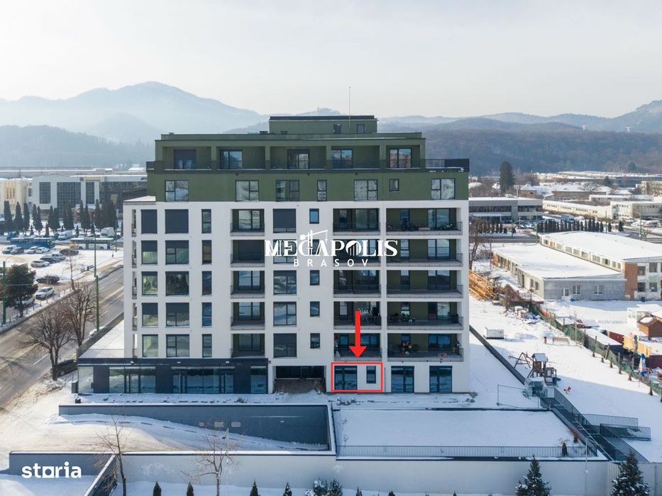 Spațiu comercial | 37 mp | Bloc nou | Astra