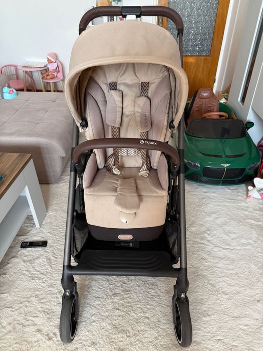 Cărucior Cybex Balios S Lux Almond Beige 3 în 1