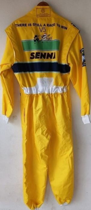 Cursa comemorativa Senna / Vettel, salopeta/costum/combinezon karturi