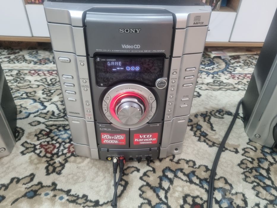 Музыкальный центр сони  rv 222