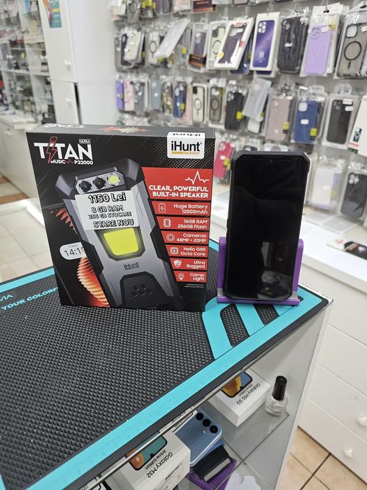 Ihunt Titan P22000 Ultra Music, 8/256 GB, Nou, 2 ani garanție