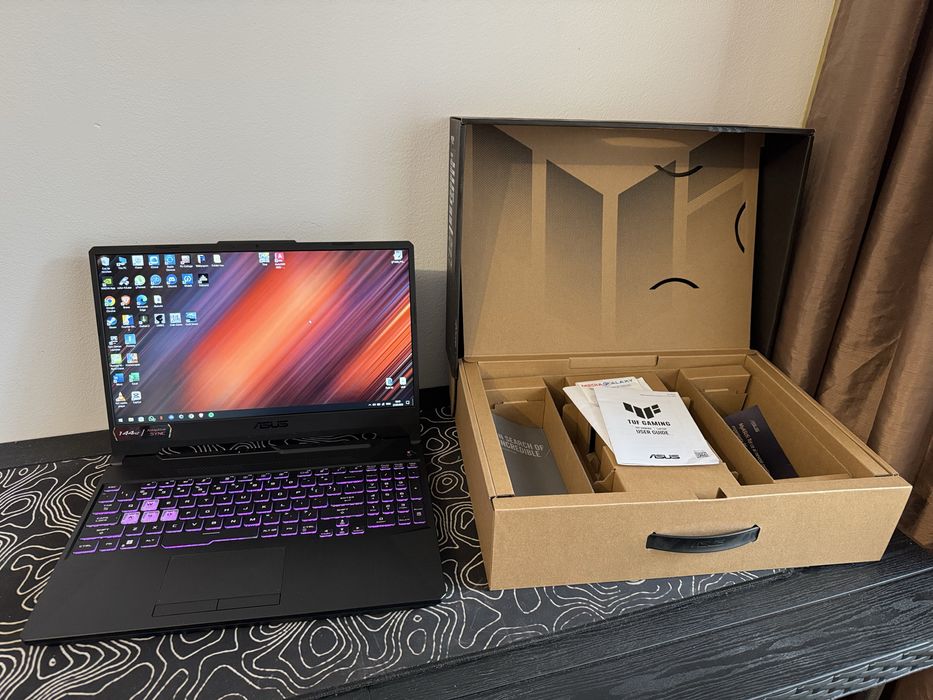 Laptop Asus Tuf Gaming F15 intel i5 16Gb ram RTX 3050