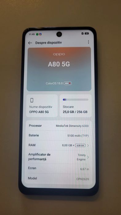 Oppo  A   80  5g