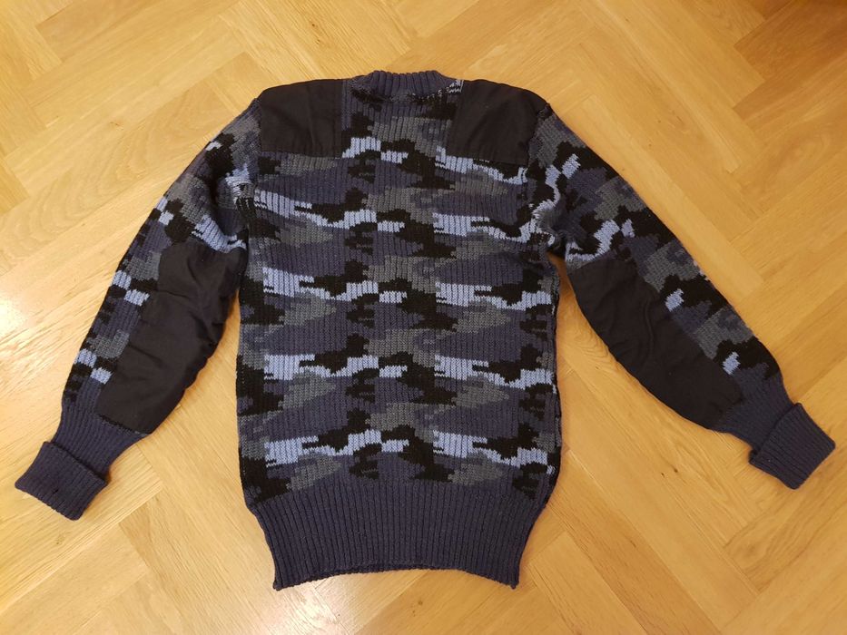 Pulover camuflaj UK lână călduros militar army bluza hanorac
