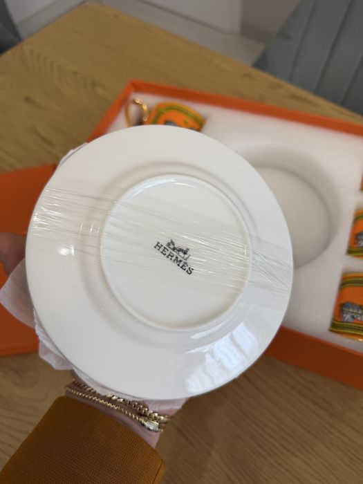 Hermes сет\ комплект за кафе за 6 човека - 12 части