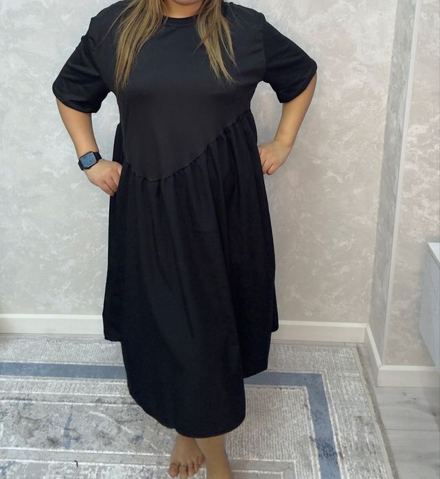 Платье свободное