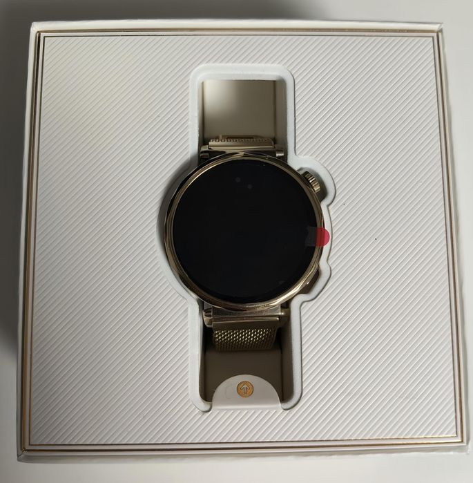 Huawei Watch GT 5 – 41 mm – Gold – Brățară Milanese | Elegant & Premiu