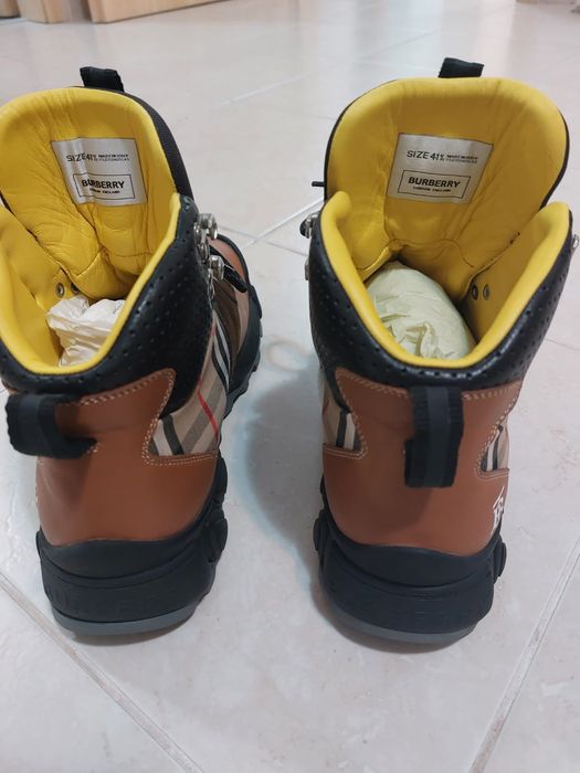 Ghete barbati Burberry noi