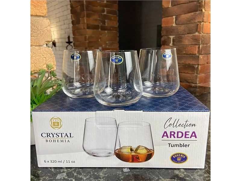 НОВИ! Чаши за уиски 6 броя Bohemia Ardea 320 мл