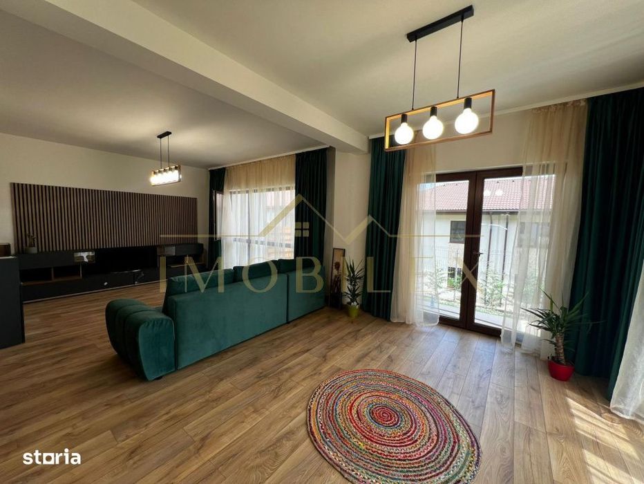Casa moderna complet mobilata langa padure