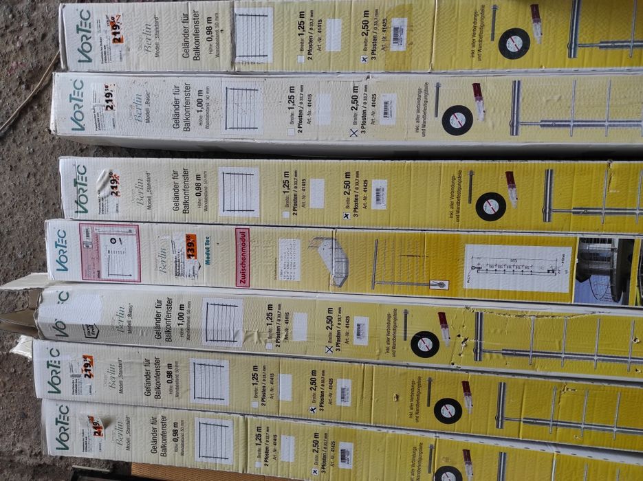 Mâna curentă inox - bare masiv _ Germania