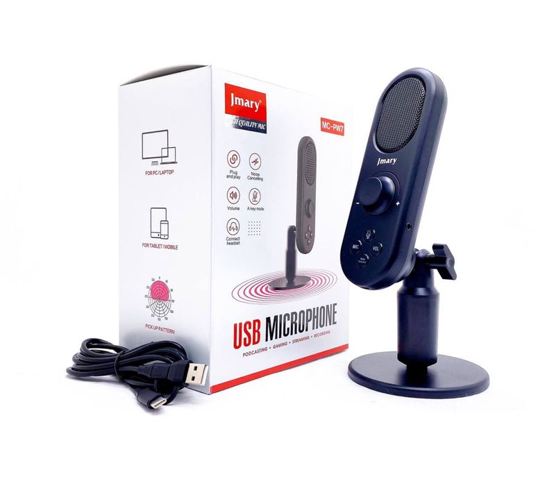 USB-микрофон JMARY MC PW / Доставка 24/7
