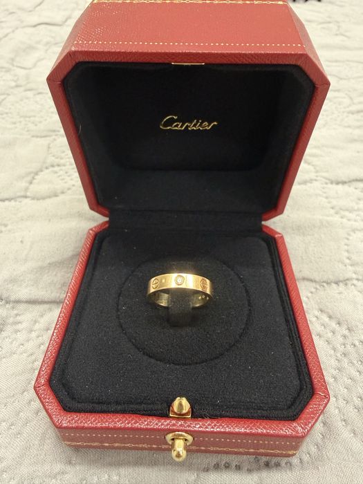 Кольцо Cartier love
