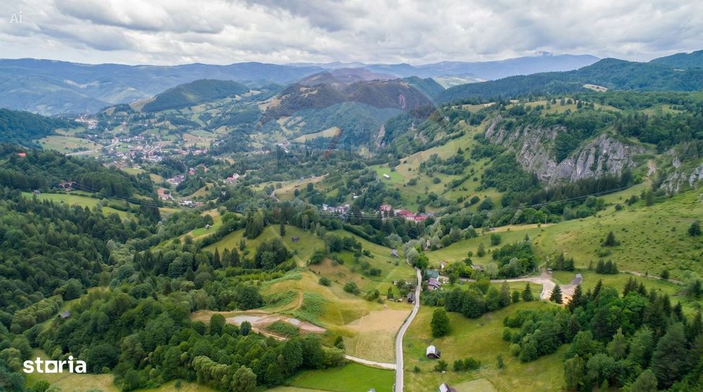 Teren2058mp Dambovicioara la poalele parcului National Piatra Craiului