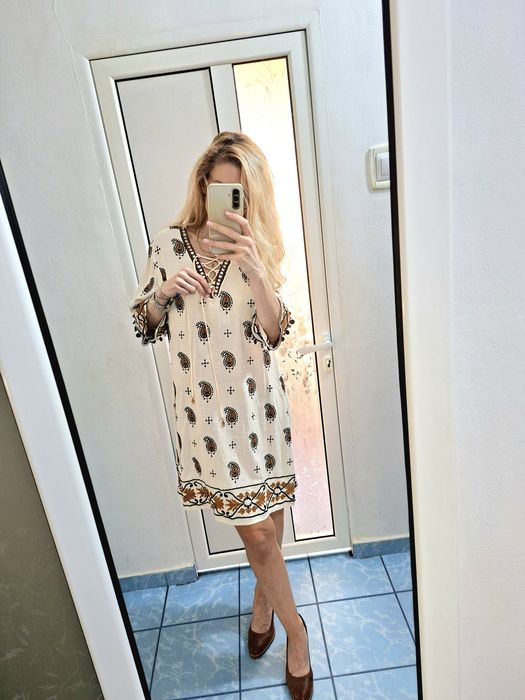 Rochie elegantă casual, impecabila,38-40