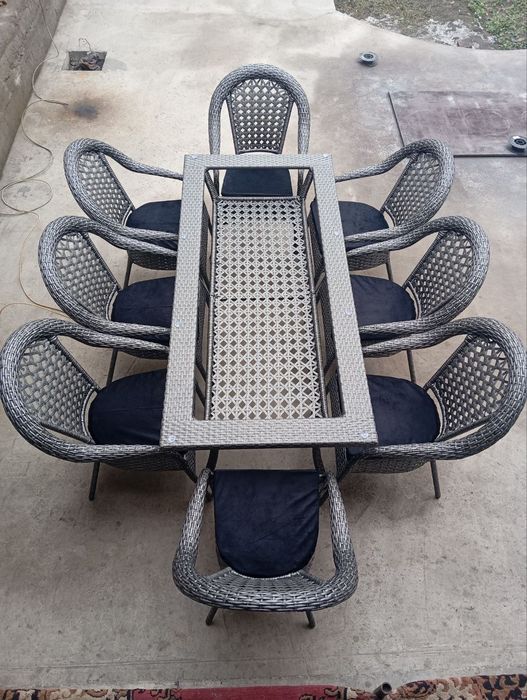 Ratan stol stul dastapka bepul