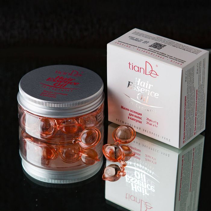 Есенция за коса в капсули, 20 бр.Тианде