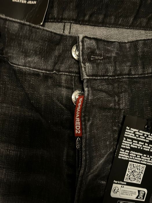 Dsquared2 GREY ‘Skater’ jeans