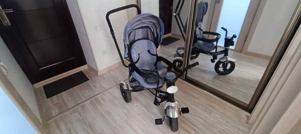 Велоколяска светомузыка