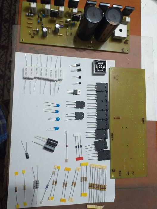 Kit amplificator audio mono 400w RMS  4 ohmi