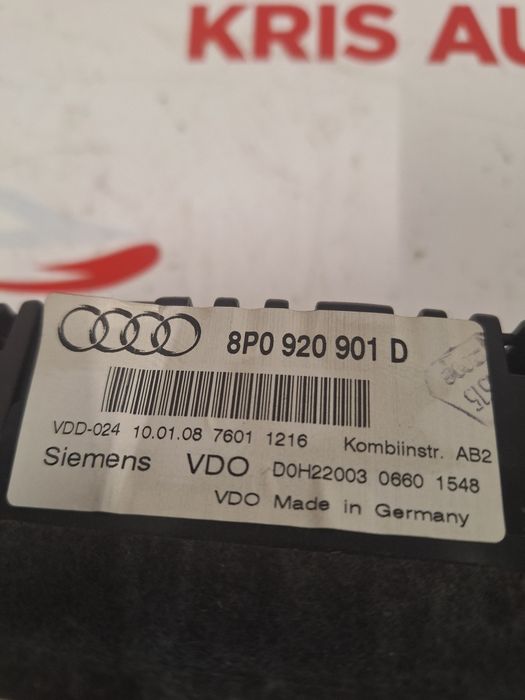 Километраж Audi A3 8P 2.0TDI / Ауди А3 8П 2.0ТДИ 2005г.