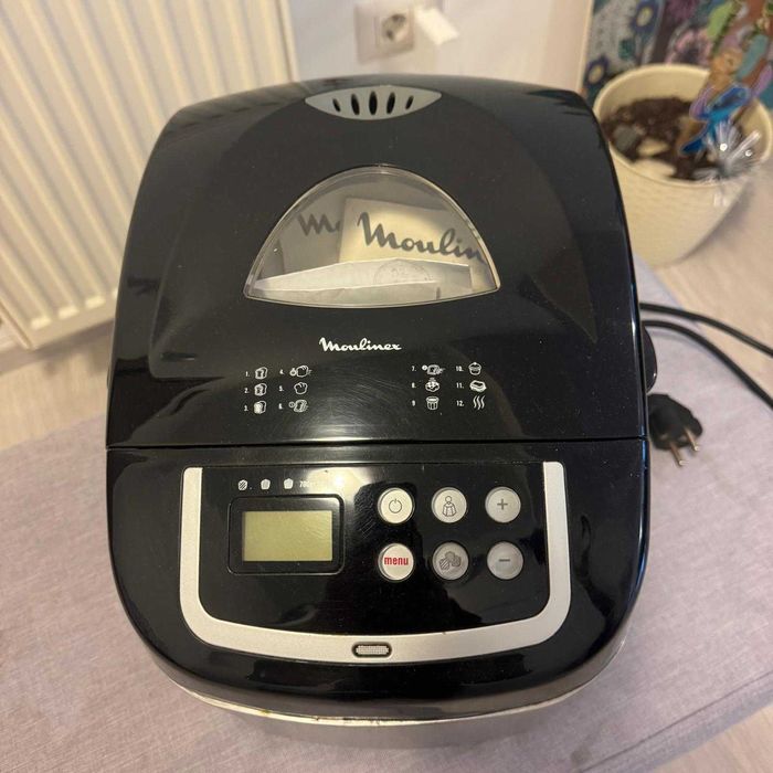 Masina pentru paine Moulinex Home Brad OW110E, 600W, 900g, 12 programe