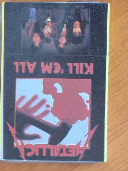 Metallica. Лот 5 касети. Качествен оригинален студиен запис, кутия, обложка.