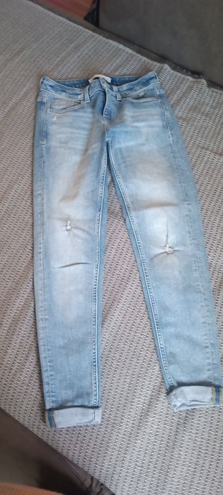 Дамски дънки Only, S размер, 32, слим фит и Zara