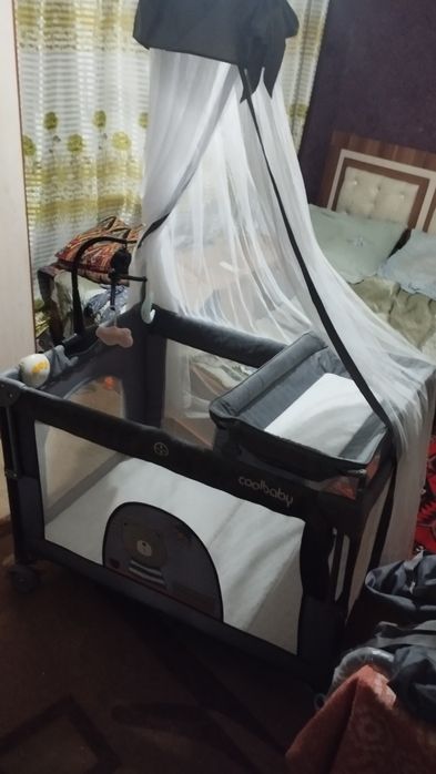 Detskiy krovat xam Monej bo‘ladi 3 tasi birda