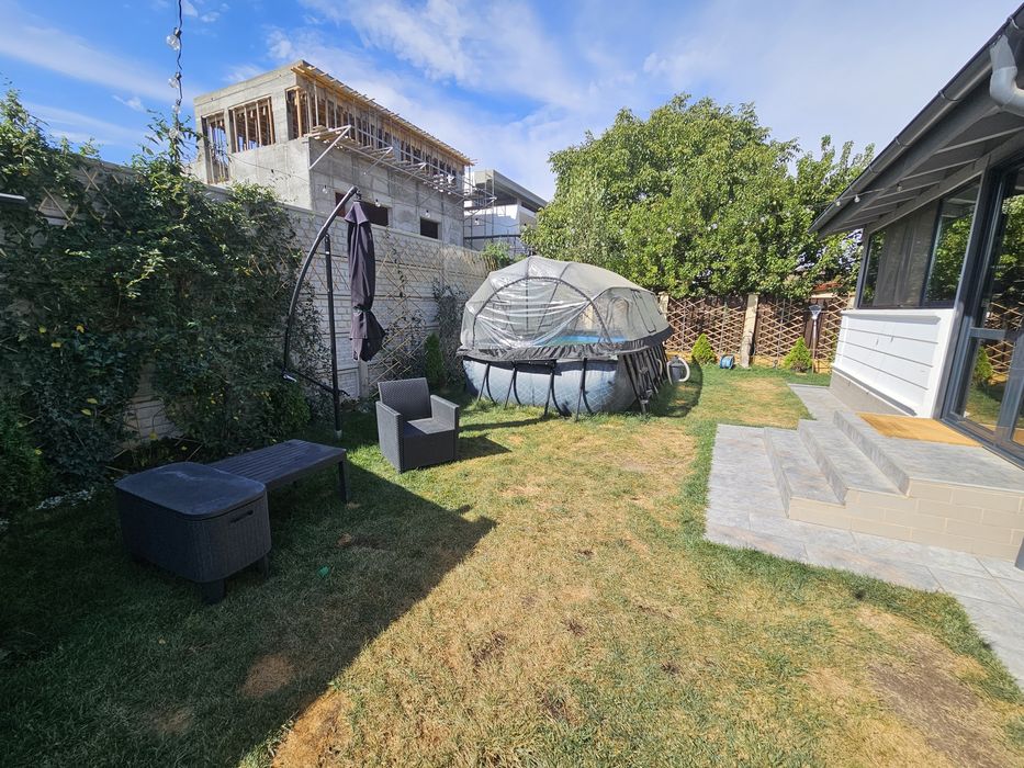 Piscina cu prelata,pompa filtrare/caldura,scara,Exit Toys,540x250x125