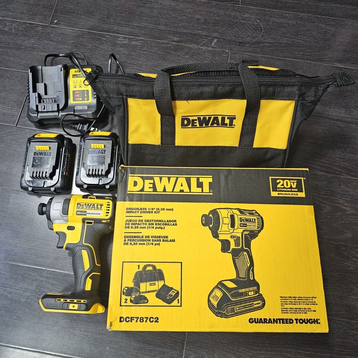Dewalt dcf787 набор - новый , оригинал