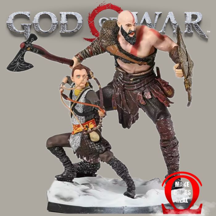 Екшън фигура God of War - Kratos & Atreus