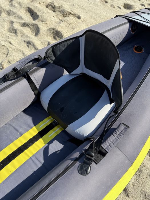 Caiac-canoe gonflabil pentru plimbări - cu 1 loc