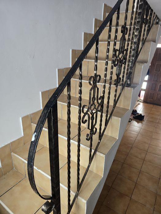 Vand balistrada fier forjat scara