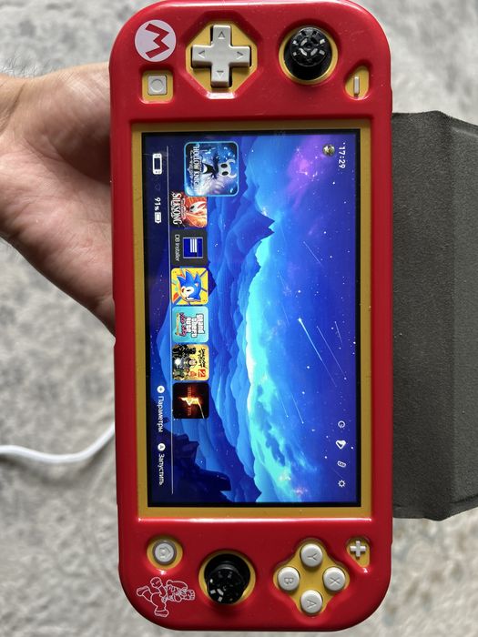 Nintendo Switch Lite прошитый