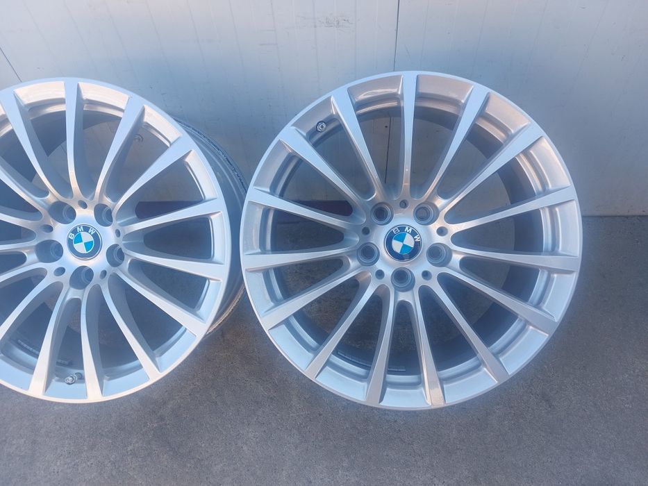 Set jante din aluminiu originale r18 / Bmw Vw Audi Skoda Seat / 5x112 / STYLE 619 / ET 30 / cu senzori de presiune