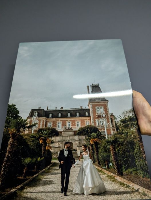 Персонализирана картина от метал ; различни размери.