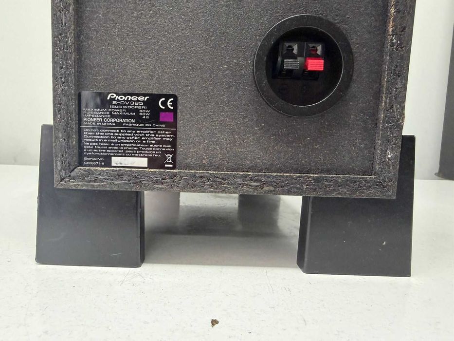 Pioneer S-DV385 subwoofer pasiv 60W pentrut sistem TOP