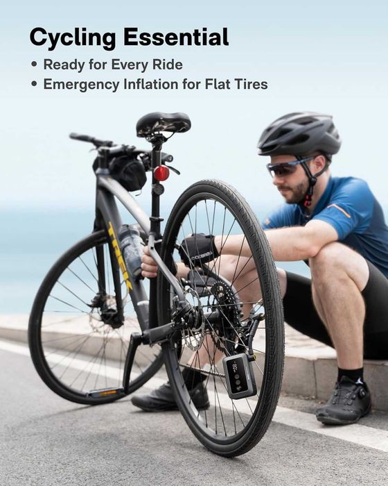 Ел. помпа HOTO Mini Bike Tire Pump 150PSI за велосипед