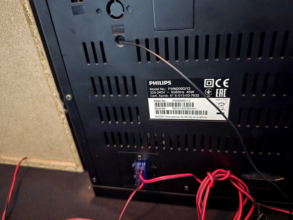 Combina philips fwm20pd