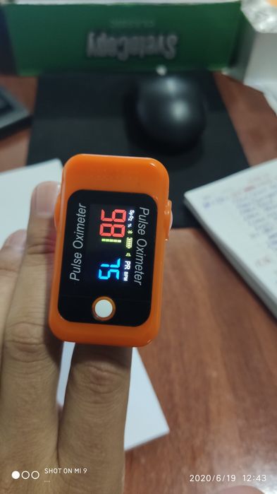 Пульсоксиметр Bluetooth от компании Berry