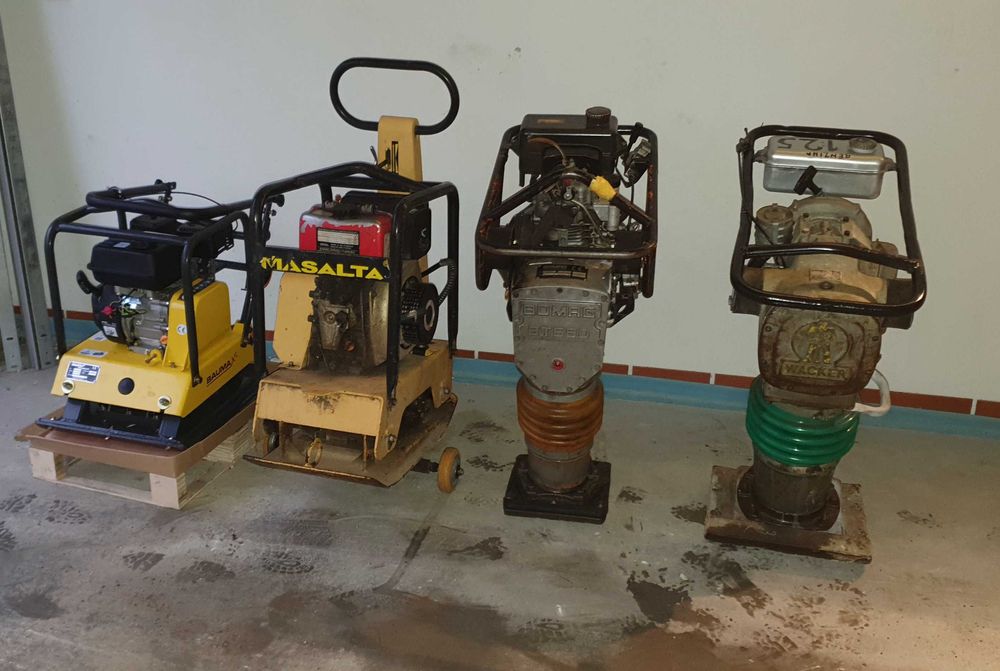 Ofer spre inchiriat scule construcții Mai compactor Placa compactoare/