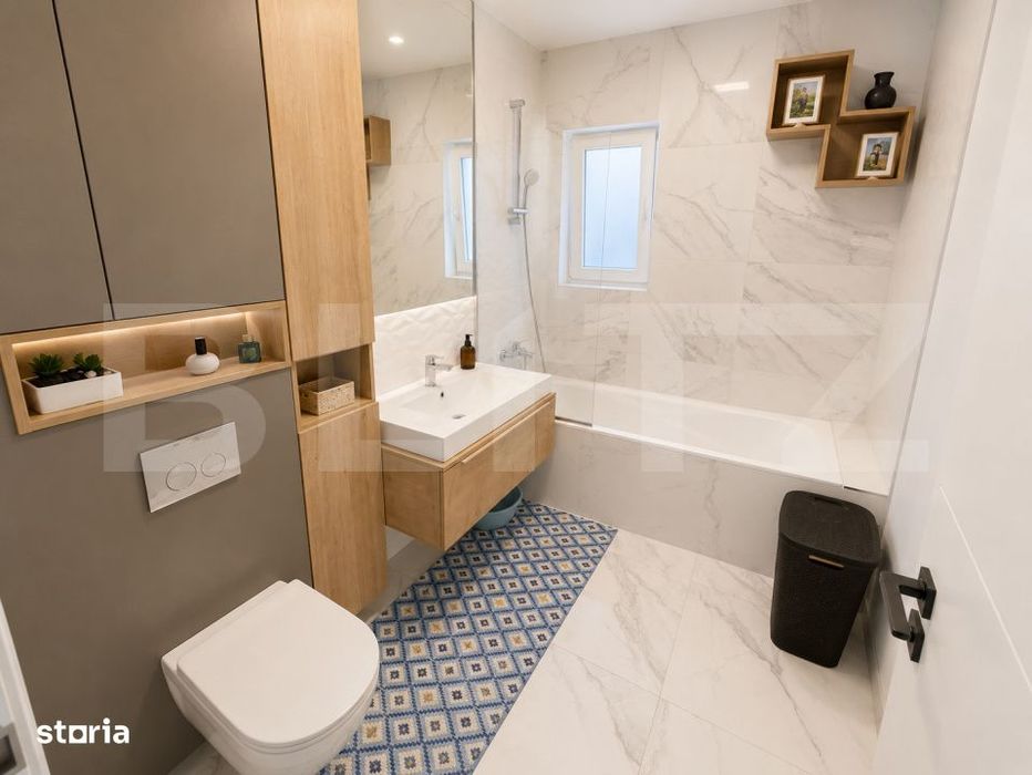 Apartament 3 camere, gradina proprie si terasa 70mp, garaj, zona Campu