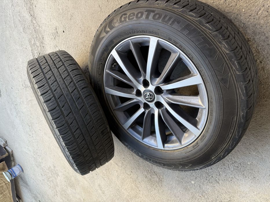 Титановые диски с шинами