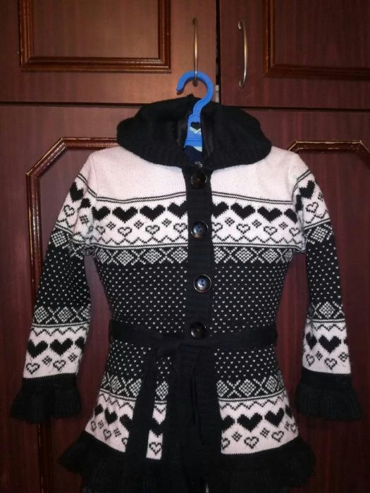 Кардиган тёплый для девочки